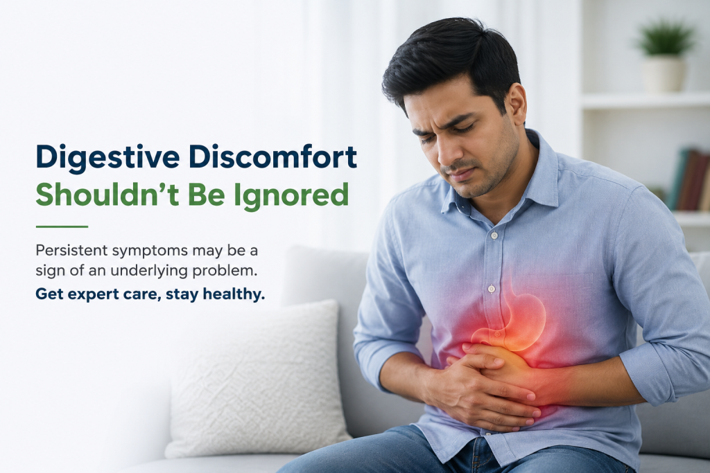 Digestive discomfort: don't ignore it